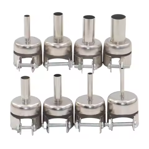 8pcs/lot BGA850 Nozzle SMD Hot air gun nozzle For saike yihua GORDAK 850 852D 952D 909D 853D 862D+ 8