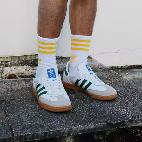 Adidas Official Authentic Three Stripes Samba OG Unisex Classic Sneakers IE3437