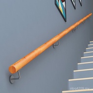Solid Wood Elderly Handle Villa Loft Corridor Back Wall Sliding Kindergarten European Indoor Househo