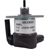 Solenoid Pemutus Bahan Api 12V 1C010-60015 1C010-60016 1C010-60017 Sesuai untuk Kubota M105S M105X M