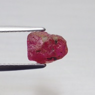พลอย ก้อน รูบี้ ทับทิม ดิบ ธรรมชาติ แท้ ( Unheated Natural Ruby Tanzania ) หนัก 2.20 กะรัต