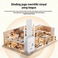 WiFi repeater 6 Antennas Wifi Signal Booster 1200Mbps 50-100 Meters | Wifi Signal Booster Tool
