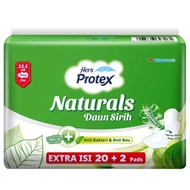 Hers Protex Betel Leafnatural, 20+2 pieces WINGDAY 23.5cm