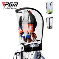 PGM Golf Bag Rain Cover Waterproof Hood Protection Lightweight Club Bags Raincoat Transparent Colorful Protector Supplies QB072