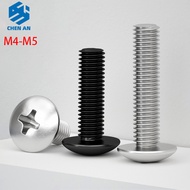 HT Button Cap Screw-M4 M5(Coarse Thread Pitch 0.8mm) (High Tensile Socket Button Allen Bolt) Screw P