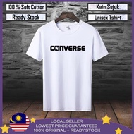🔥Premium Cotton🔥 C0nv3rs3 Baju T shirt Lelaki 100% Cotton Baju Gundam Baju Viral Lelaki Men T shirt Baju