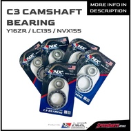 NLK PERFORMANCE RACING CAMSHAFT BEARING C3 6001 6906 Y15ZR Y16ZR LC135V1-V8 NVX155