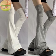 Zhongyanxi Y2K Leg Stockings Elasticity Slimming Knee Socks Japanese Style Spicy Femboy Over The Kne