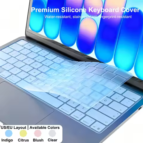 Premium Silicone Keyboard Cover Skin Protector Compatible With 2026 MacBook Neo 13-inch With A18 Pro