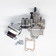 ชุดคอหรีด Honda dio พร้อมคาร์บู เคเหลี่ยม หรีดไฟเบอร์ AF18 AF25 AF27 AF28 - ใส่กับ Honsa dj-1