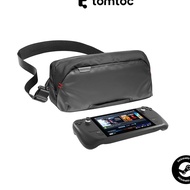 tomtoc G47 Gaming Sling Bag for Steam Deck Shoulder Bag Men Crossbody Bag for ROG Ally - Beg Silang