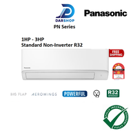 Panasonic Aircond Non Inverter PN Series R32 Air Conditioner 1HP 1.5HP 2HP 2.5HP 3HP Air Cond 冷氣機 空調 CS-PN9WKH CS-PN12WKH CS-PN18XKH-1B CS-PN24XKH-1 CS-PN30XKH-1