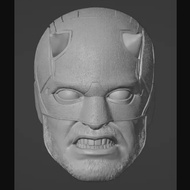 Headsculpt HS Head Angry Daredevil Born Again Mcfarlane Adam Muff Toys Notan Shf NWToys Vtoys Romank