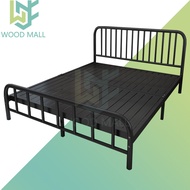 WOOD Katil Besi Queen/King Metal Bed Frame with Bed Plate铁床架