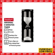 Original BODUM 4 Minute Timer (Black)