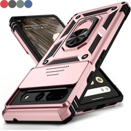 For Google Pixel 9 Pro XL/ Pixel 9 8 7 6 Pro/ Pixel 8A 7A 6A Case with Camera Lens Cover, 10 FT Mili