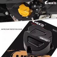 เหมาะสำหรับฝาครอบป้องกันปั๊มน้ำ มอเตอร์ไซค์ ZONTES 368G, ฝาครอบตกแต่งหม้อน้ำ 368D/M/E/K, อะไหล่อะลูม