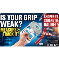 Digital Hand Dynamometer 90kg/198lbs High Precision Grip Strength Tester 19 User Memory