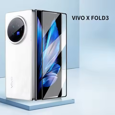 3D Curved Tempered Glass For Vivo X Fold 3 Pro Screen Protector For Vivo X Fold3 FoldX3Pro Protectiv