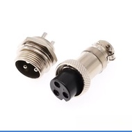 Gx16 Aviation Socket 16mm Connector GX16-3 Pin Male Female Cable Connector Socket