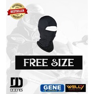 ​Dr Jones Breathable Tactical Series Eyewide UV Full And Open Face Black Balaclava