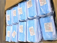 หน้ากากสีฟ้า สีเขียว สีขาว สีดำ (ยกลัง 40 แพค) Face Mask หน้ากากอนามัย 3 ชั้น 50ชิ้น หน้ากาก หน้ากาก