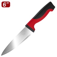 Kitchen Knife Pisau Dapur Pisau Pemotong Warna Merah Hitam Stainless Panjang 28 Cm CX-086