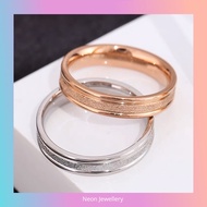 Cincin Couple Promise Ring Couple Ring Cincin Titanium Anti Karat Cincin Unisex Ring For Woman Men R