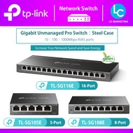 TP-Link TL-SG105E / TL-SG108E / TL-SG116E 10/100/1000Mbps RJ45 ports Gigabit Unmanaged Pro Switch