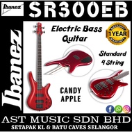Ibanez SR300EB Standard 4-String Electric Bass Guitar – Candy Apple ( SR-300EB / Sr300eb )