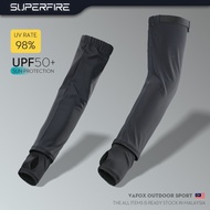 SUPERFIRE DXT01 Arm Sleeves Breathable UPF100+ UV Protection Handsock Cooling Arm Sleeve Sun UV Prot