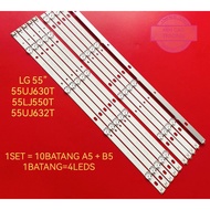 LG 55LJ550T / 55UJ630T / 55UJ632T LED TV BACKLIGHT BARU (NEW) READY STOCK