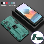 Xiaomi Redmi Note 10 Pro Note10Pro Note10 Pro 10Pro Phone Case 3D Armor Shockproof Casing Stand Hold