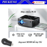 [ Genuine ] Combo Android operating system W2S projector + Anycast M100 wireless HDMI device support