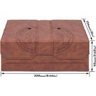 Zoopin 200 Card Deck Box for MTG ,CCG,TCG,Yugioh...With Two Built-in Life Counters and Two Card-tray