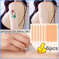 [6PCS]Silicone Scar Sheet Waterproof/ Keloid Scar Removal/
