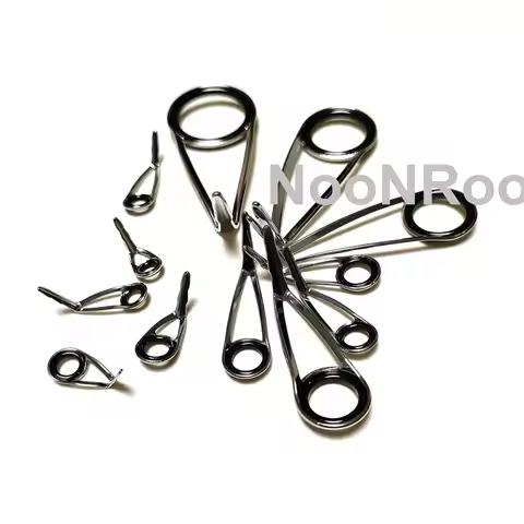KL-H ,L ,M Guide Single-Foot Spinning Reduction Guide K-Frame With Alconite Ring Fishing Rod Repair 