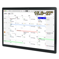 TouchWo 15.6-32 Inch Android 11 OS Touchscreen Monitor Digital Calendar & Wall Planners Smart Whiteb