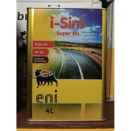 [100% AUTHENTIC] ENI Lubricants 10W-40 Semi Synthetic Super SN