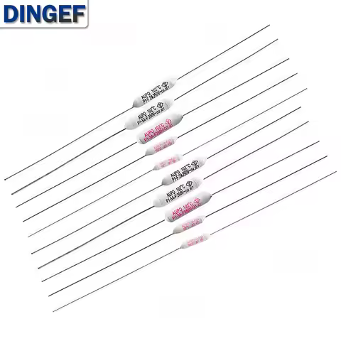5PCS Temperature Fuse JET RF AUPO 1A 2A 3A 5A 250V 84/102/115/125/130/135/145/150C Degrees