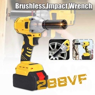 288VF 1/2 Inch Heavy Duty 650Nm Cordless Impact Wrench Electric Impact Wrench Socket - 1 Battery