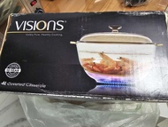 * 加送...* 美國 * Visions * 4公升 * 玻璃煲 *