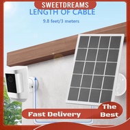 10W Camera Solar Panel Solar Panel Kit for Ring Stick Up Cam/Spotlight Cam