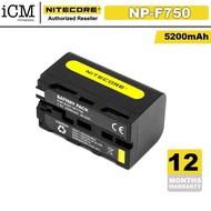Nitecore NP-F750 Rechargeable Lithium Ion Battery (5200mAh)