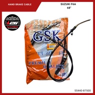 193cm Hand Brake Cable for Suzuki F6A with Spring with Steel 76 Inches End To End 55440-87500 GSK