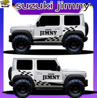 สติ๊กเกอร์ suzuki jimny ซูซูกิ จิมนี่ สติกเกอร์ติดข้างประตู ได้2ด้าน ทำแบบเปลี่ยนข้อความฟรี สนใจทัก