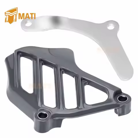 M MATI Front Sprocket Cover & Chain Guide Fit for Honda CR250R CR500R 1984-2001, OEM# 23810-KZ3-861 