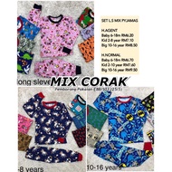 [BORONG RM9.50 X 10-16 YEAR ] MIX RANDOM CORAK PEMBORONG PAKAIAN KANAK2 / BORONG BAJU BUDAK