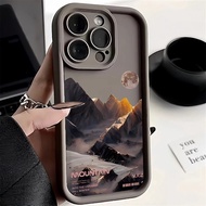 Mountain Lakes Landscape Phone Case For Samsung Galaxy S24 S23 Ultra S23 FE A54 A34 A14 5G A15 A25 A