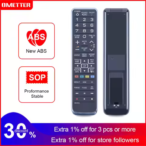 NEW Remote Control For SAMSUNG Smart 3D TV BN59-01051A BN59-01054A UA40C7000 UA46C8000 UA55C7000 UE4